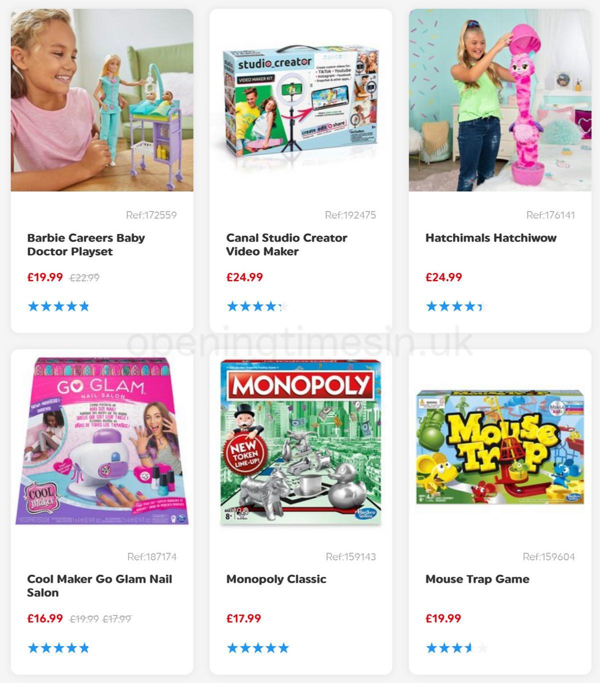 Smyths Toys Offers from 11 December