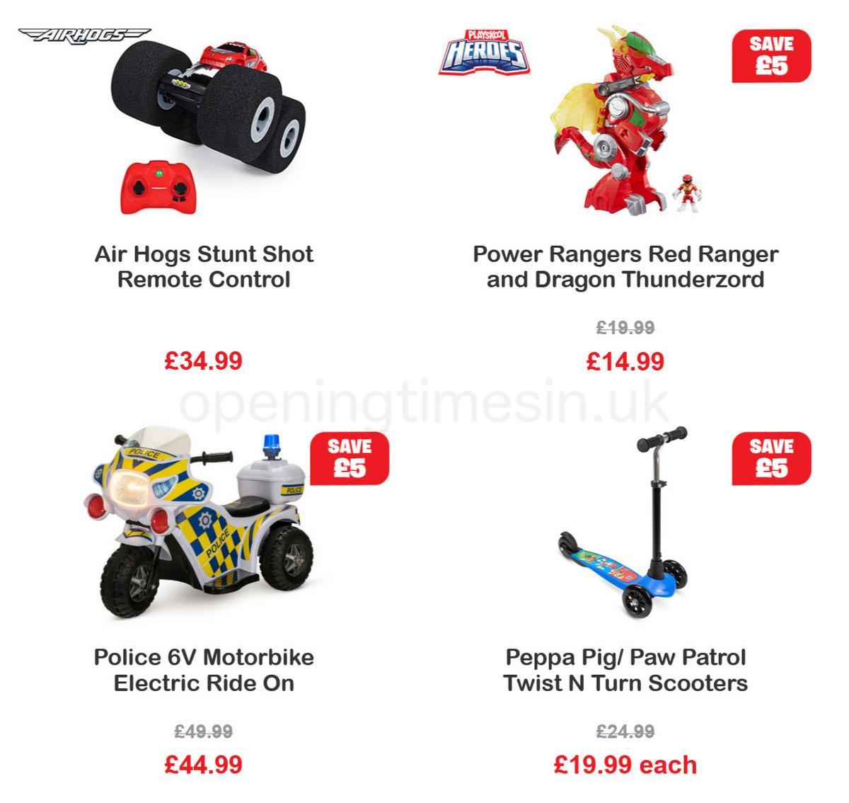 Smyths Toys Offers from 11 December