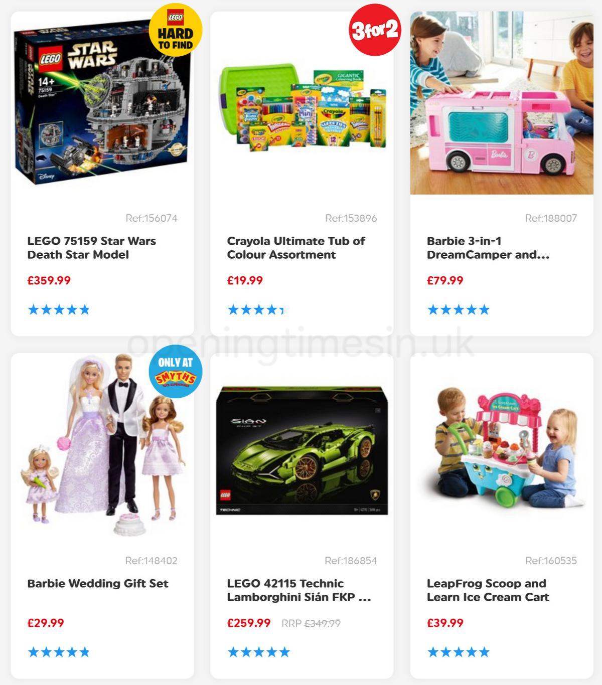 Smyths Toys Offers from 11 December