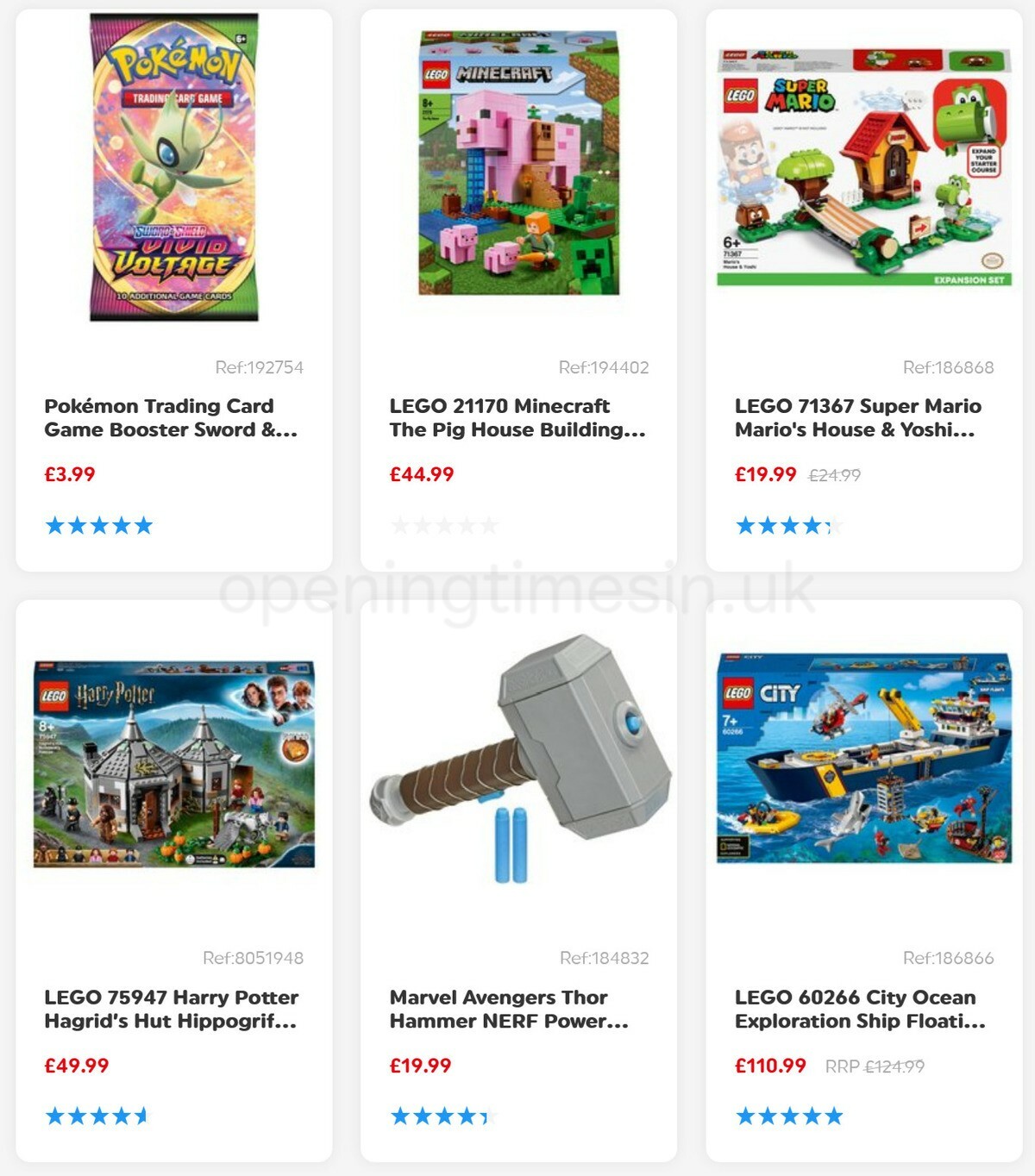 Smyths Toys Offers from 16 January