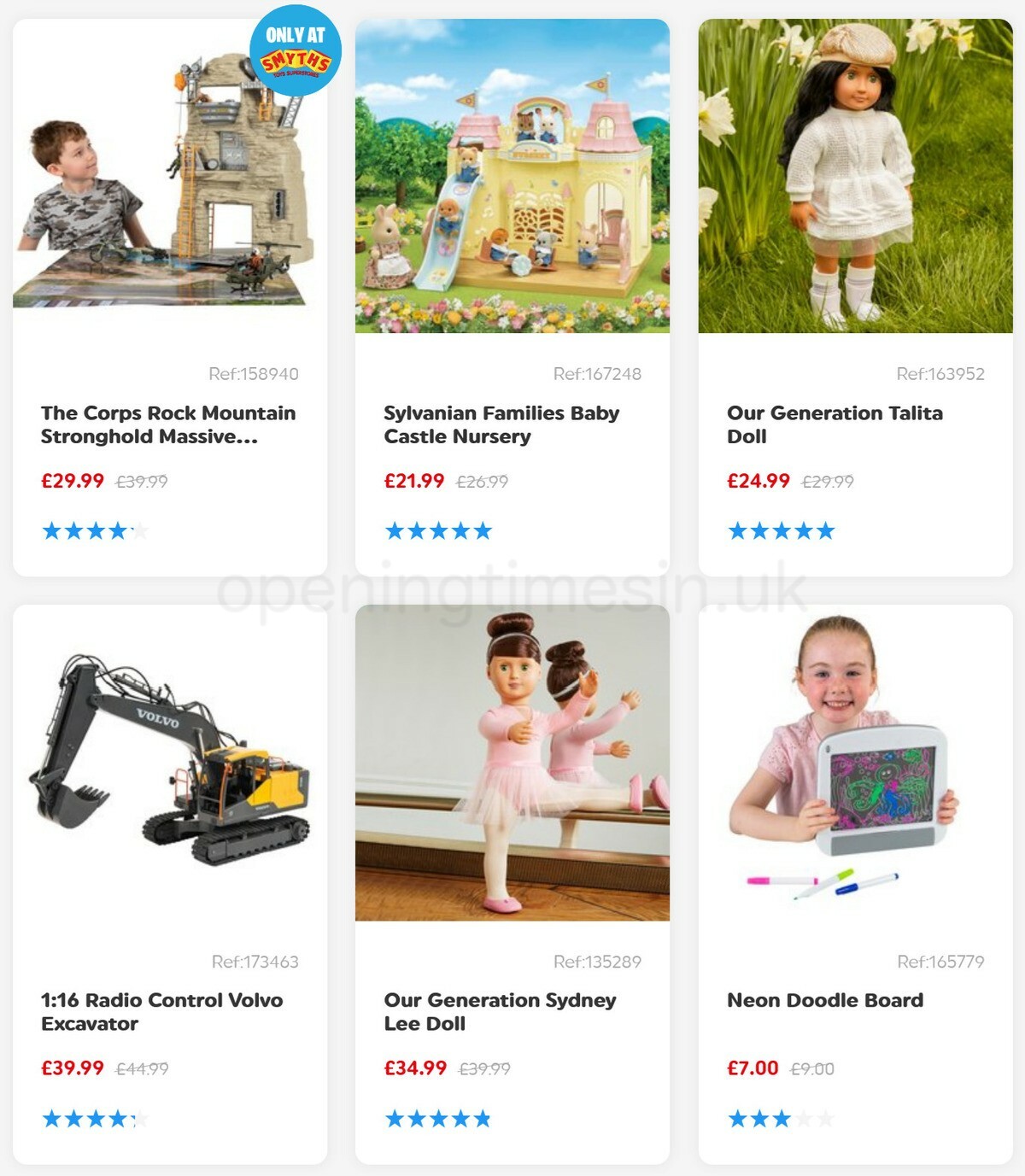 Smyths Toys Offers from 30 January