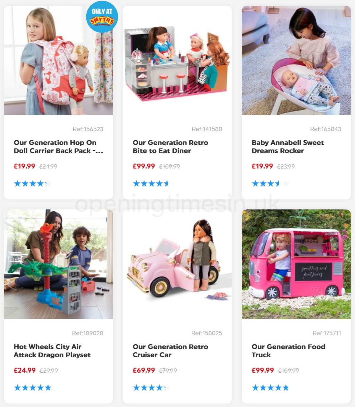 Smyths Toys Offers from 30 January