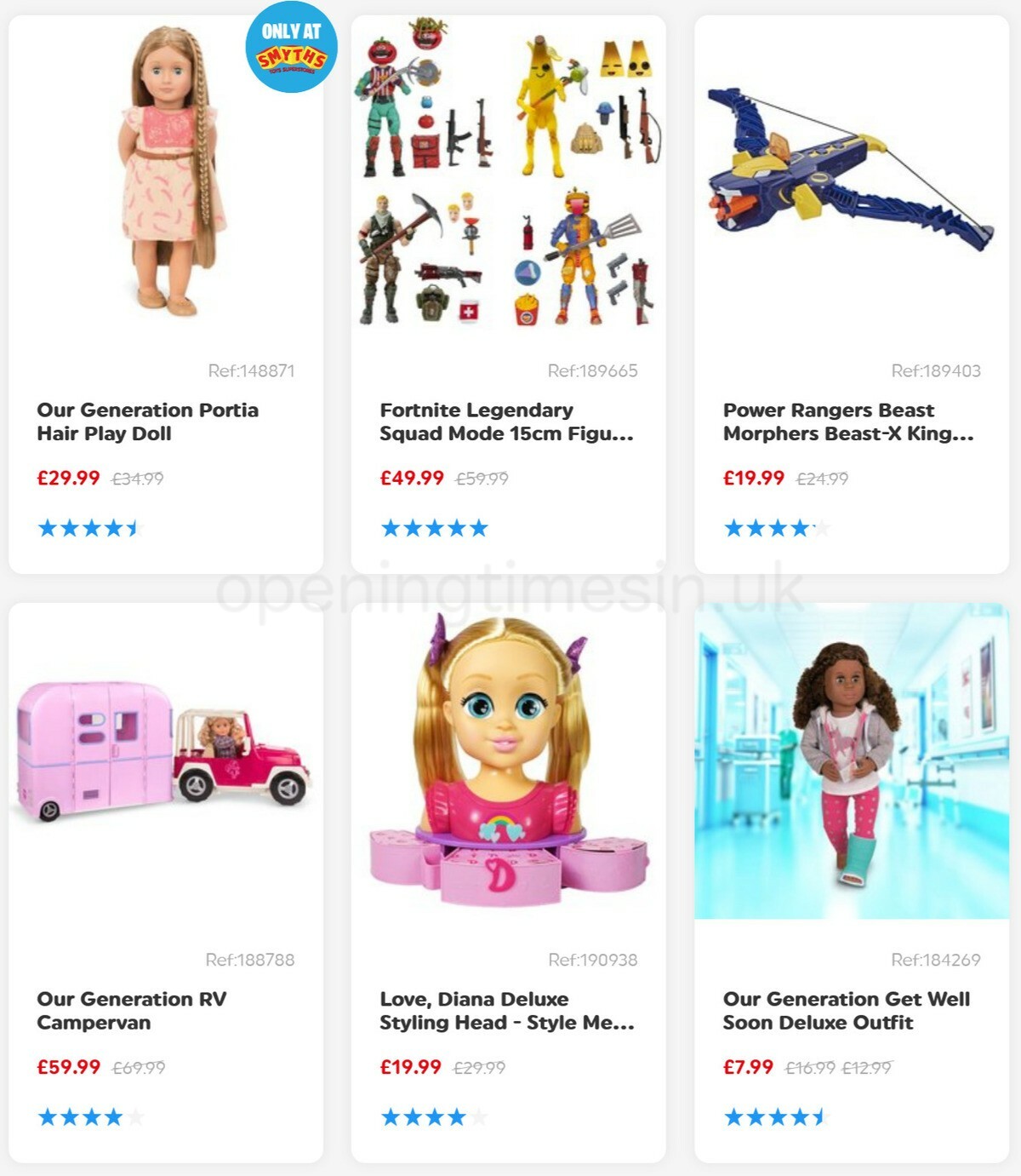 Smyths Toys Offers from 30 January