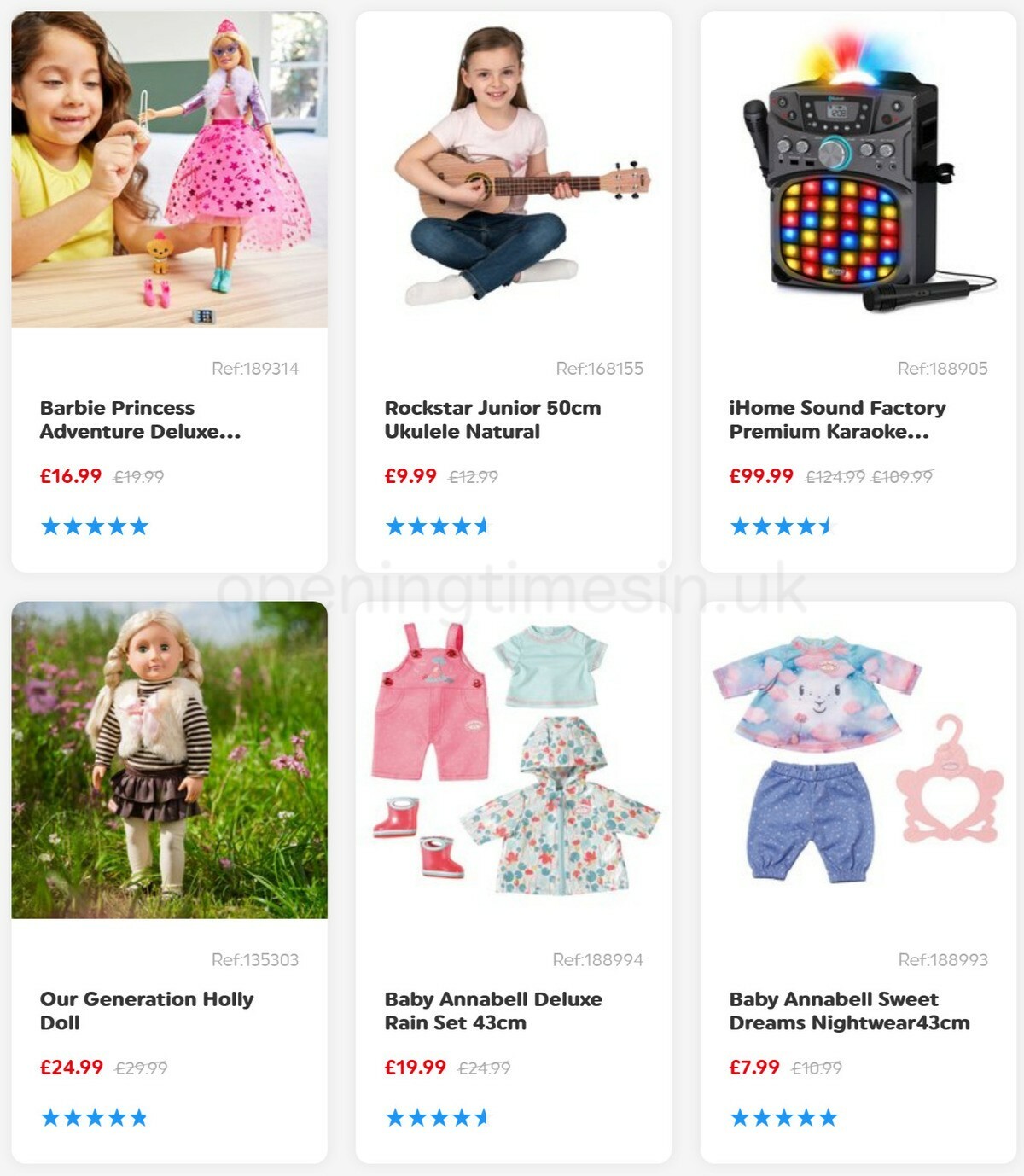 Smyths Toys Offers from 30 January