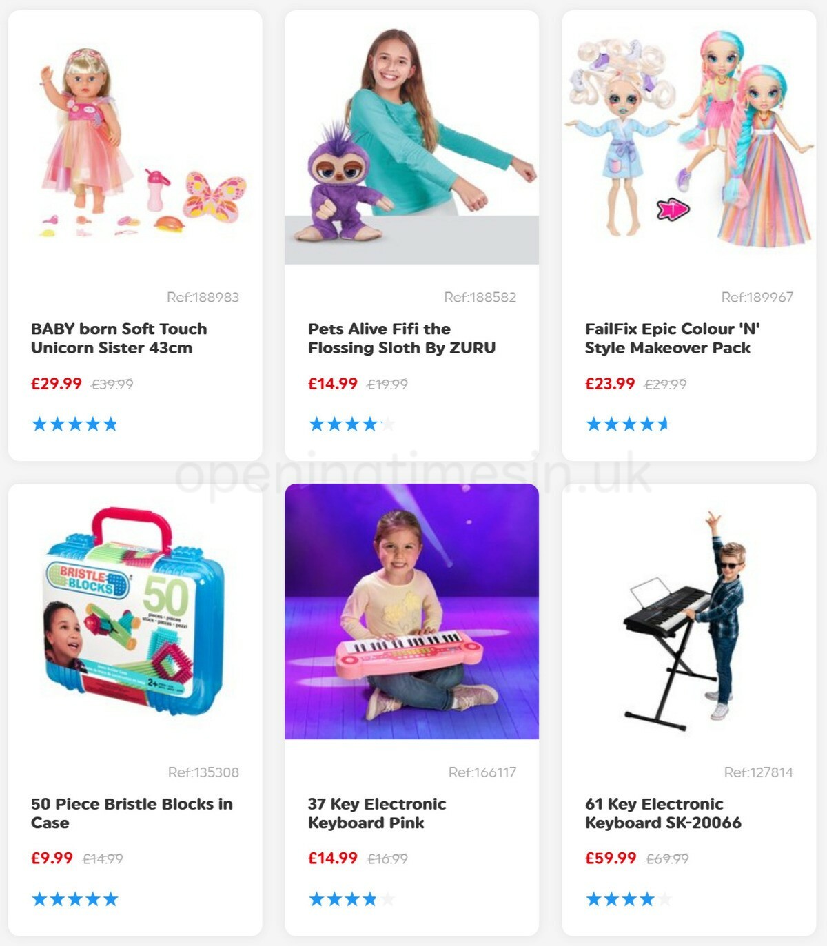 Smyths Toys Offers from 30 January