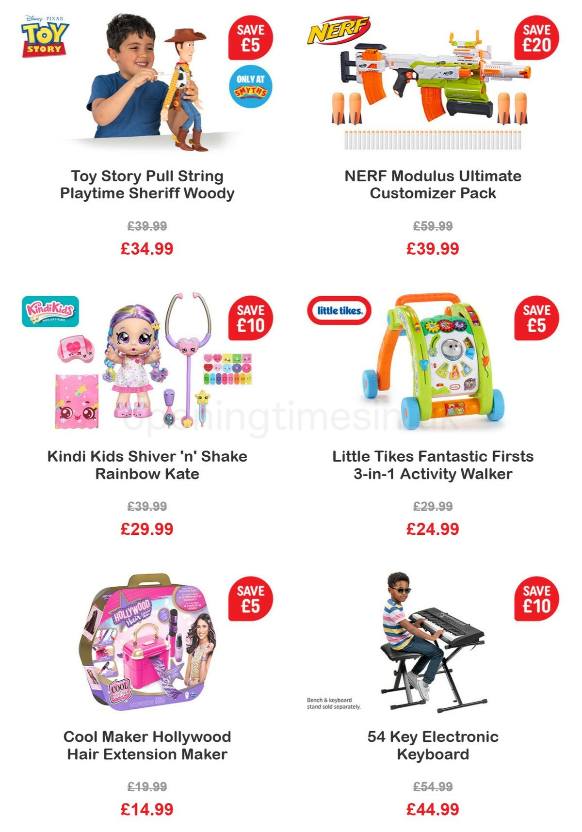 Smyths Toys Offers from 30 January