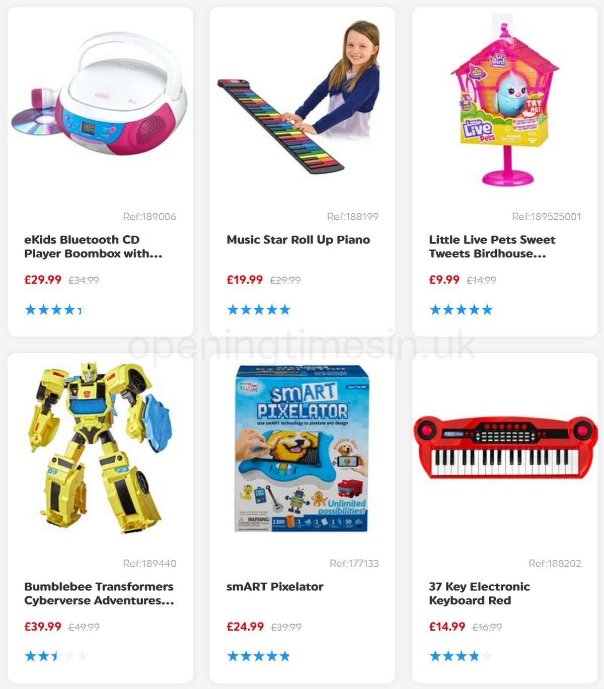 Smyths Toys Offers from 30 January