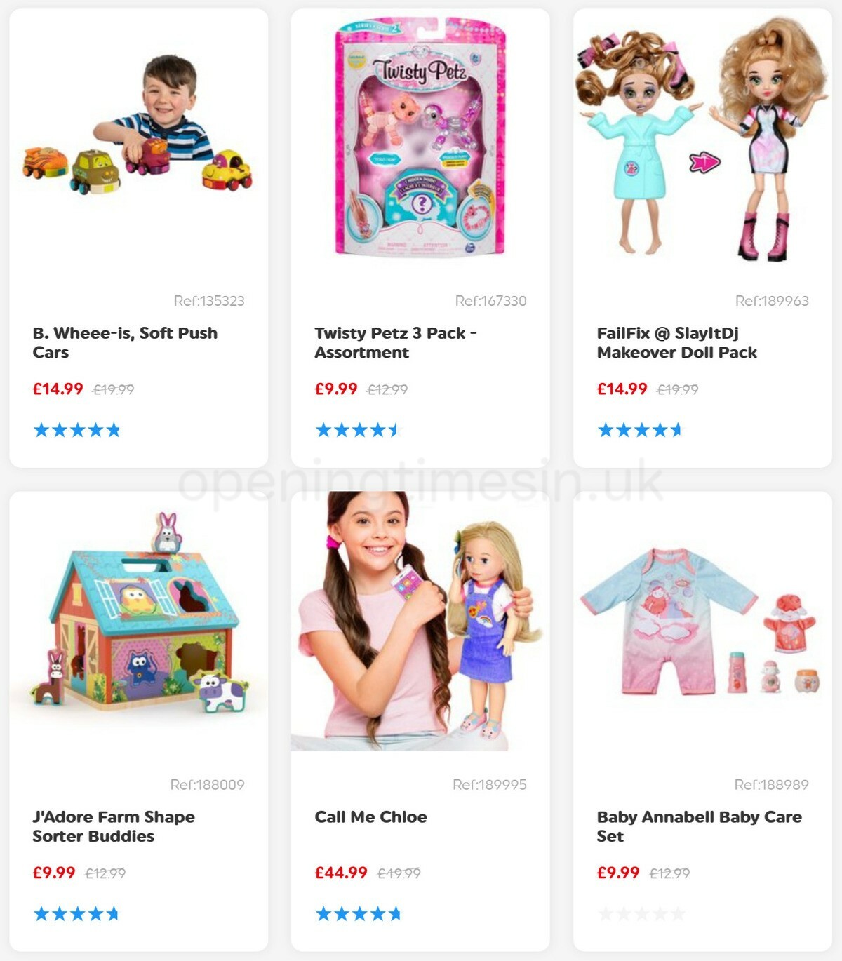 Smyths Toys Offers from 30 January