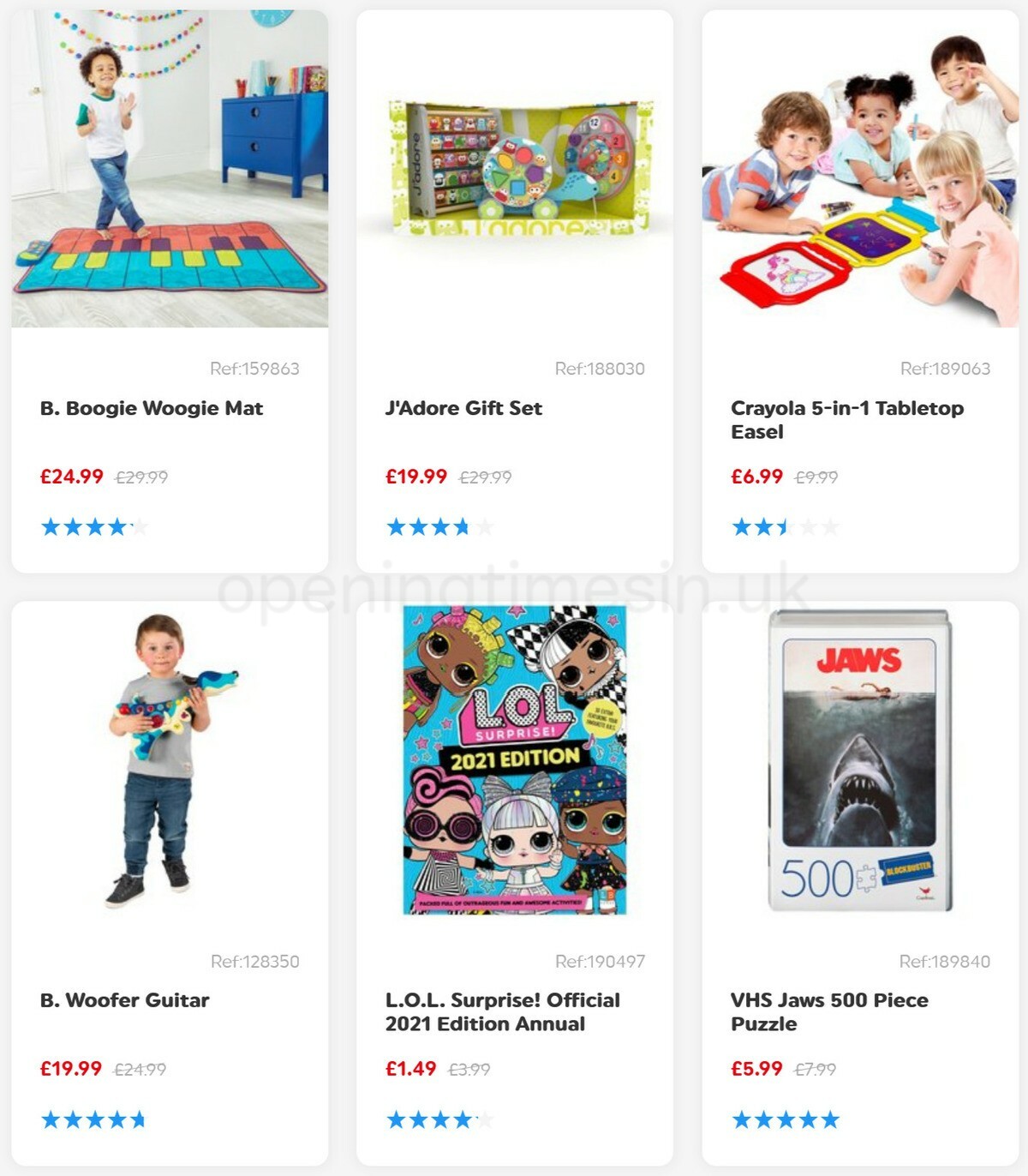 Smyths Toys Offers from 30 January