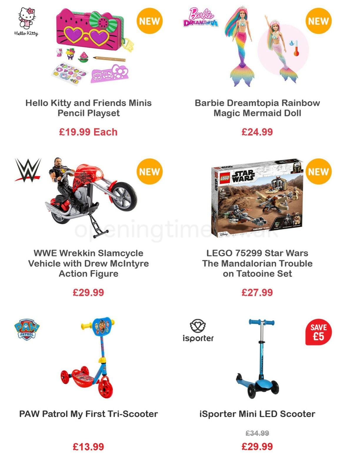 Smyths Toys Offers from 30 January