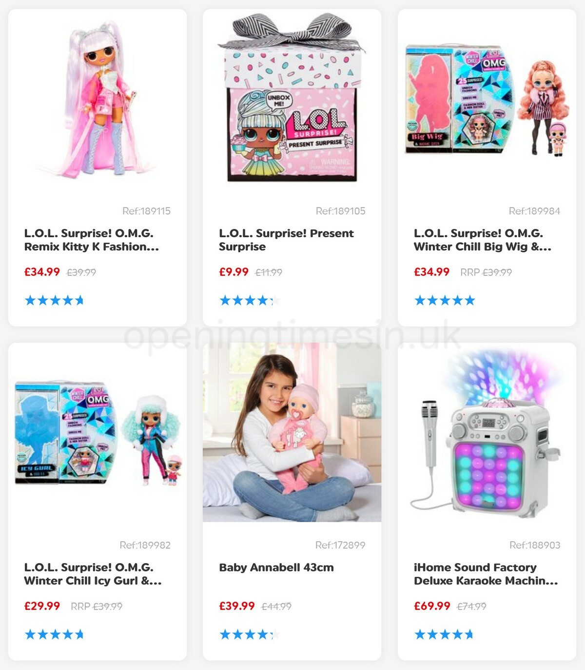 Smyths Toys Offers from 30 January