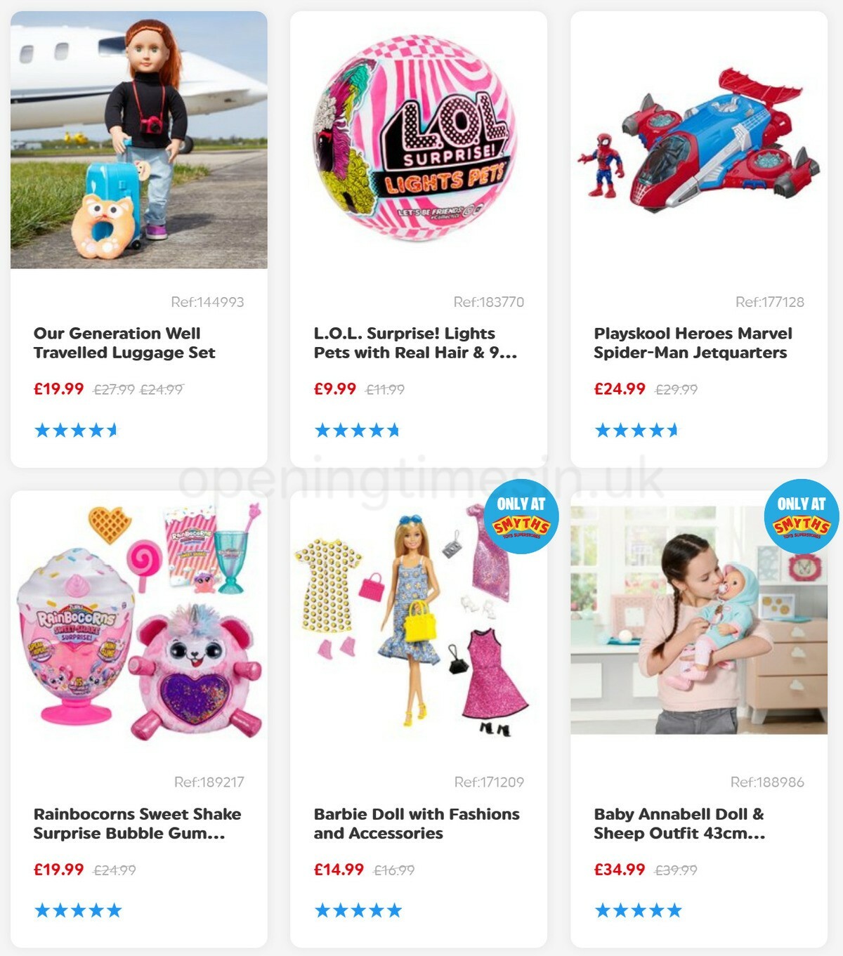 Smyths Toys Offers from 30 January