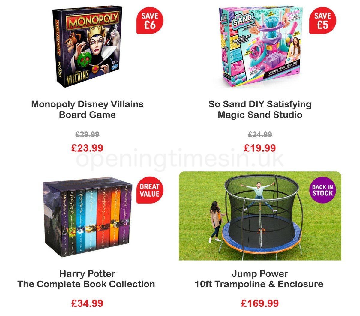 Smyths Toys Offers from 12 February