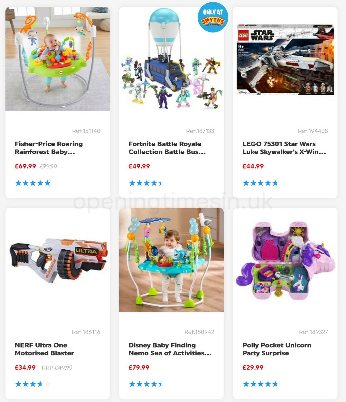 Smyths Toys Offers from 5 March