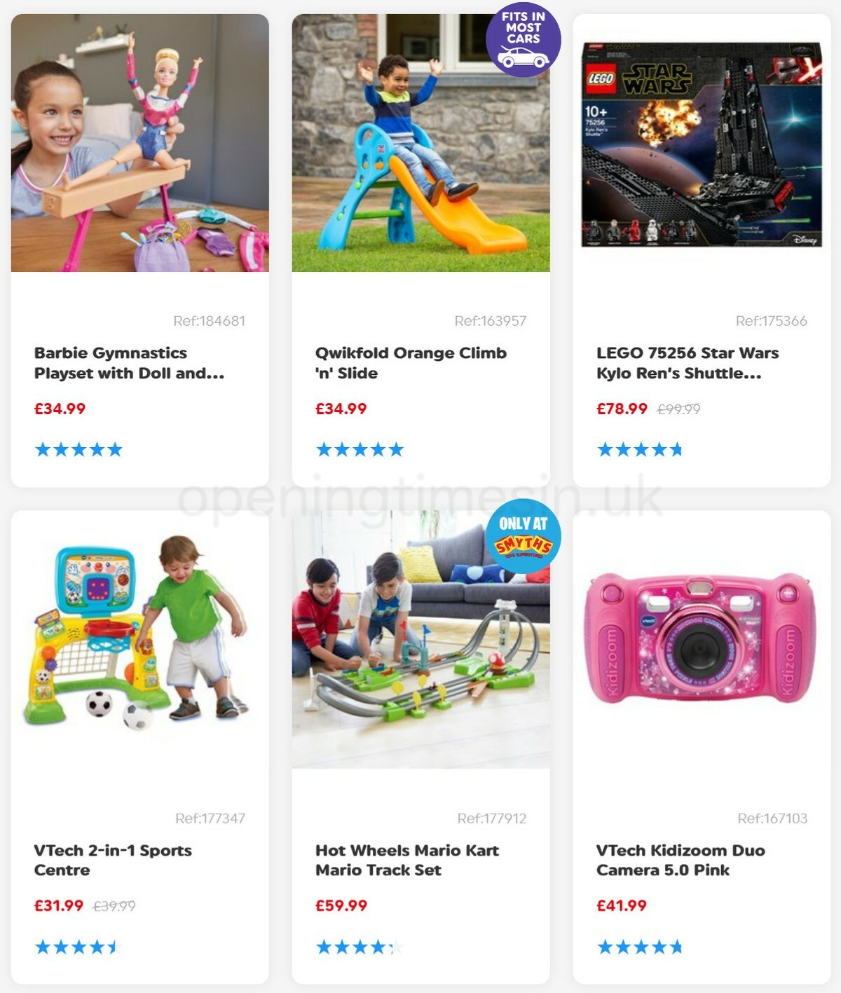 Smyths Toys Offers from 5 March