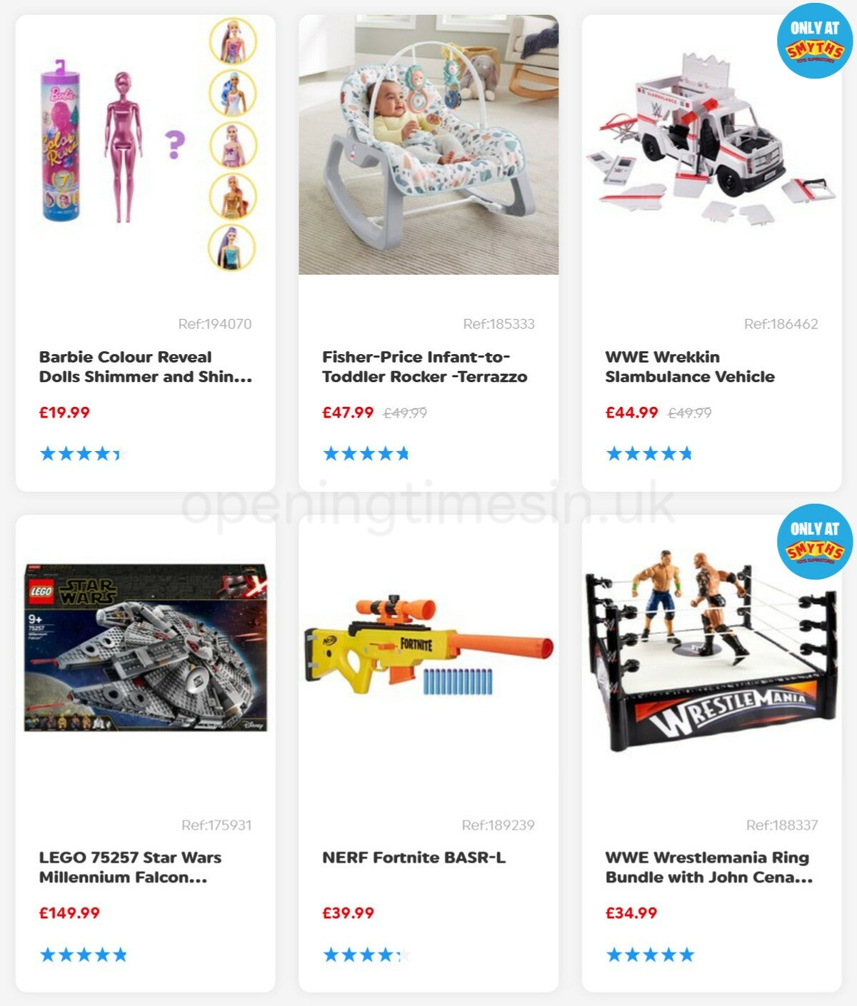 Smyths Toys Offers from 5 March