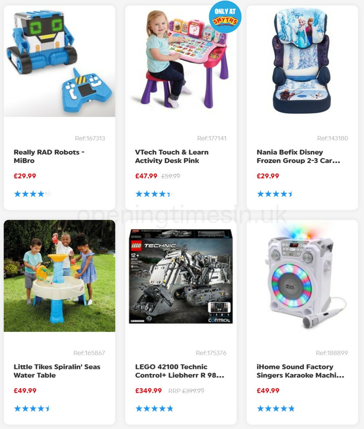 Smyths Toys Offers from 5 March