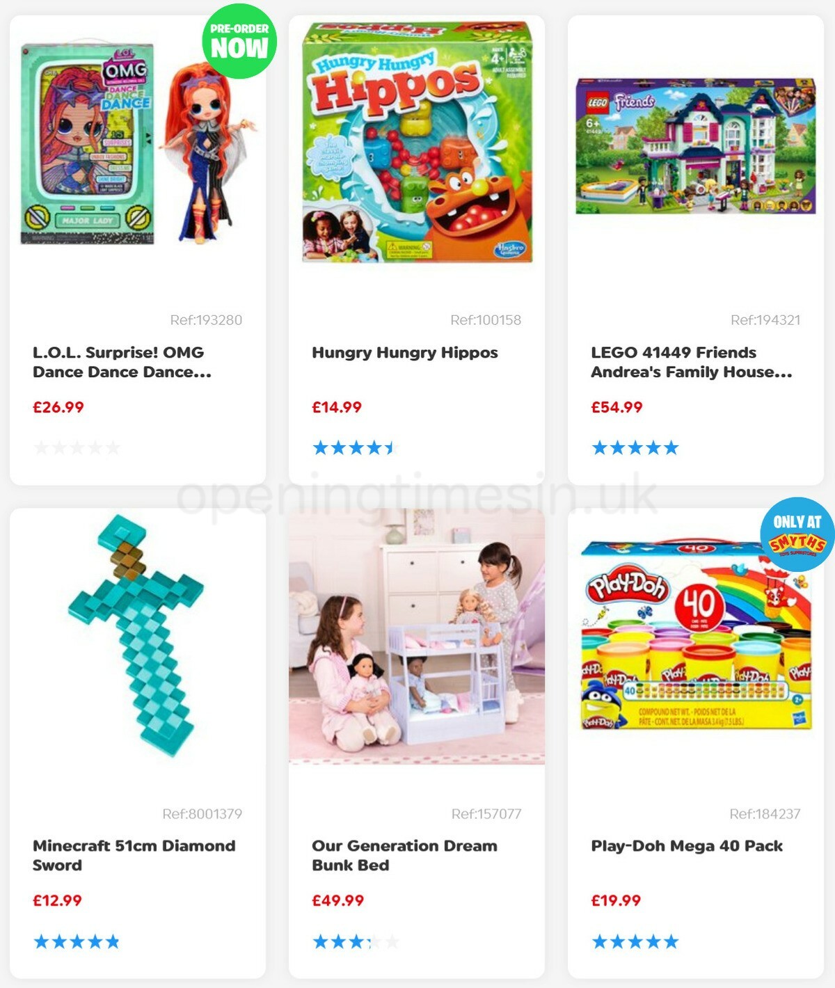 Smyths Toys Offers from 5 March