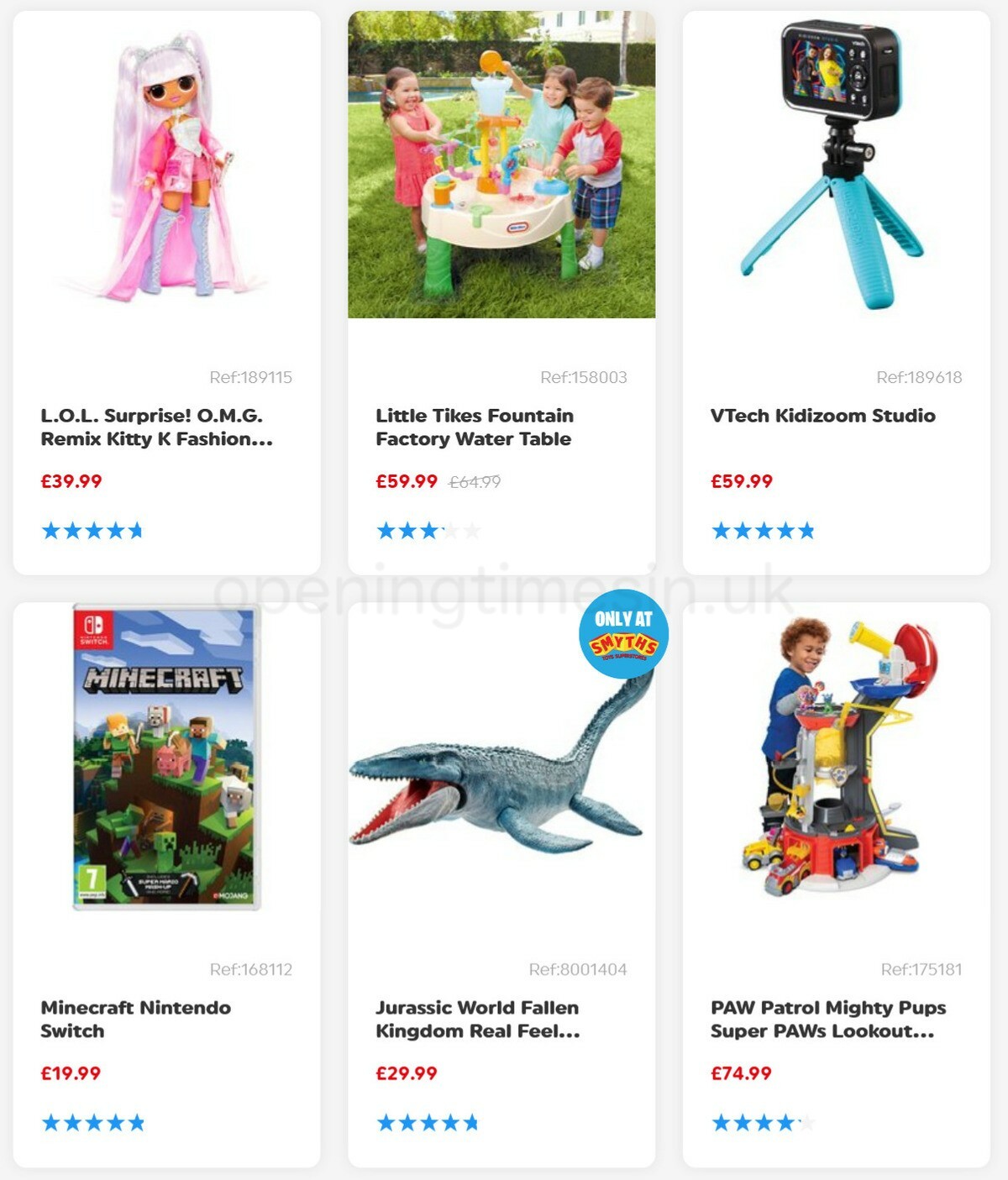 Smyths Toys Offers from 5 March