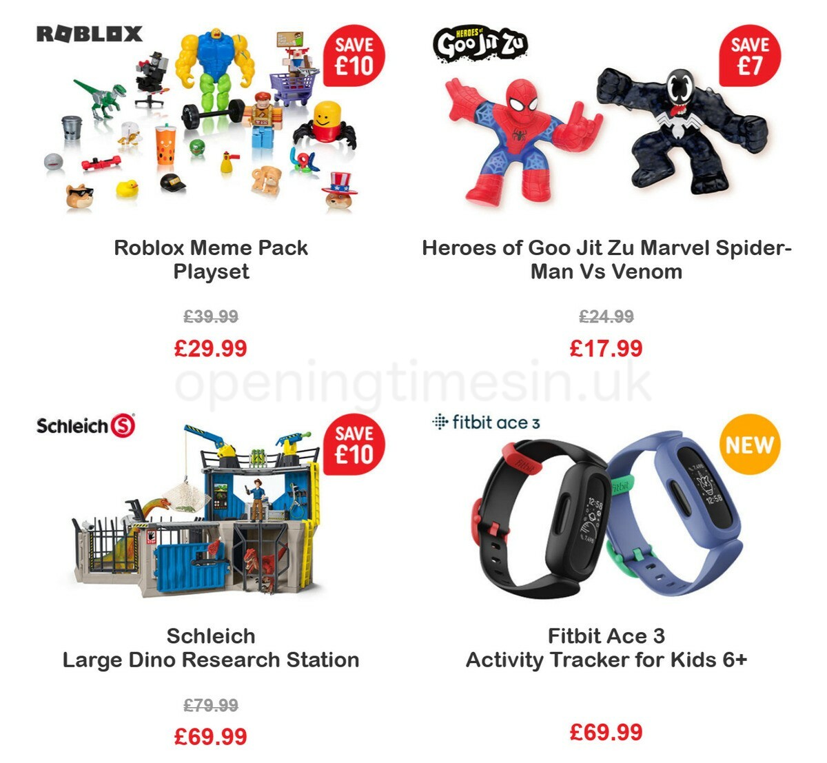 Smyths Toys Offers from 20 March