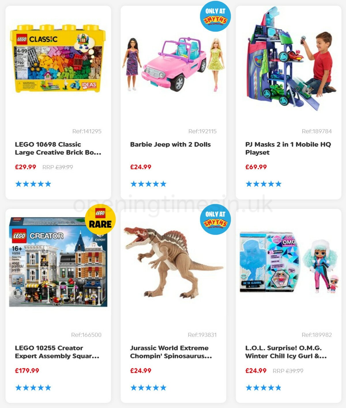 Smyths Toys Offers from 3 April