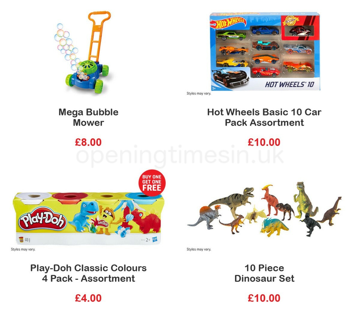 Smyths Toys Offers from 17 April