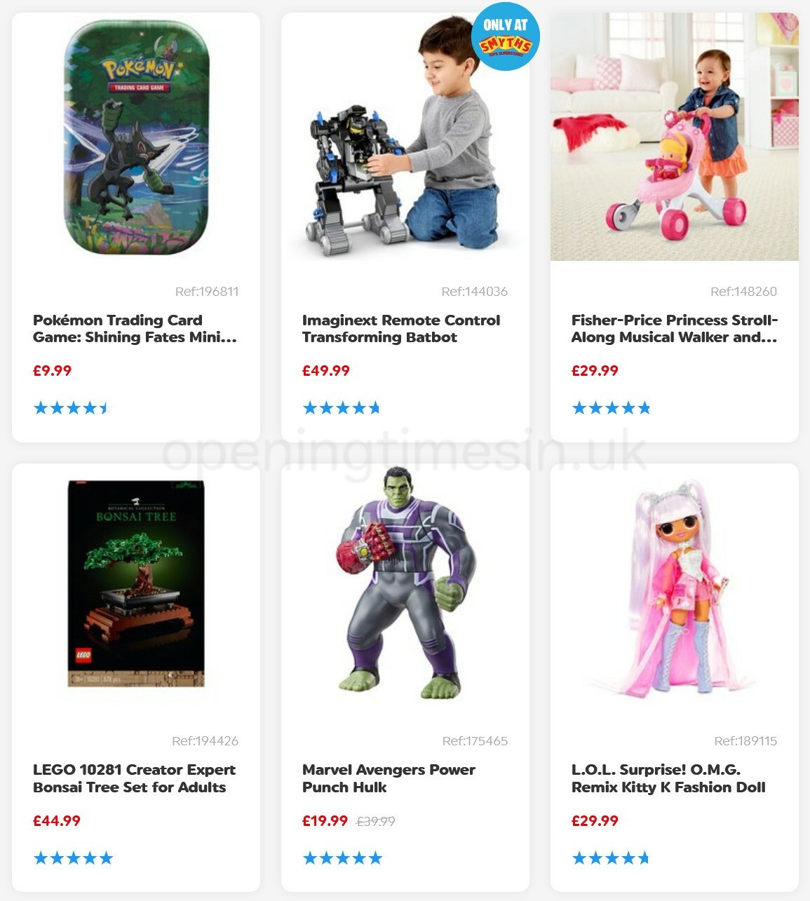 Smyths Toys Offers from 17 April