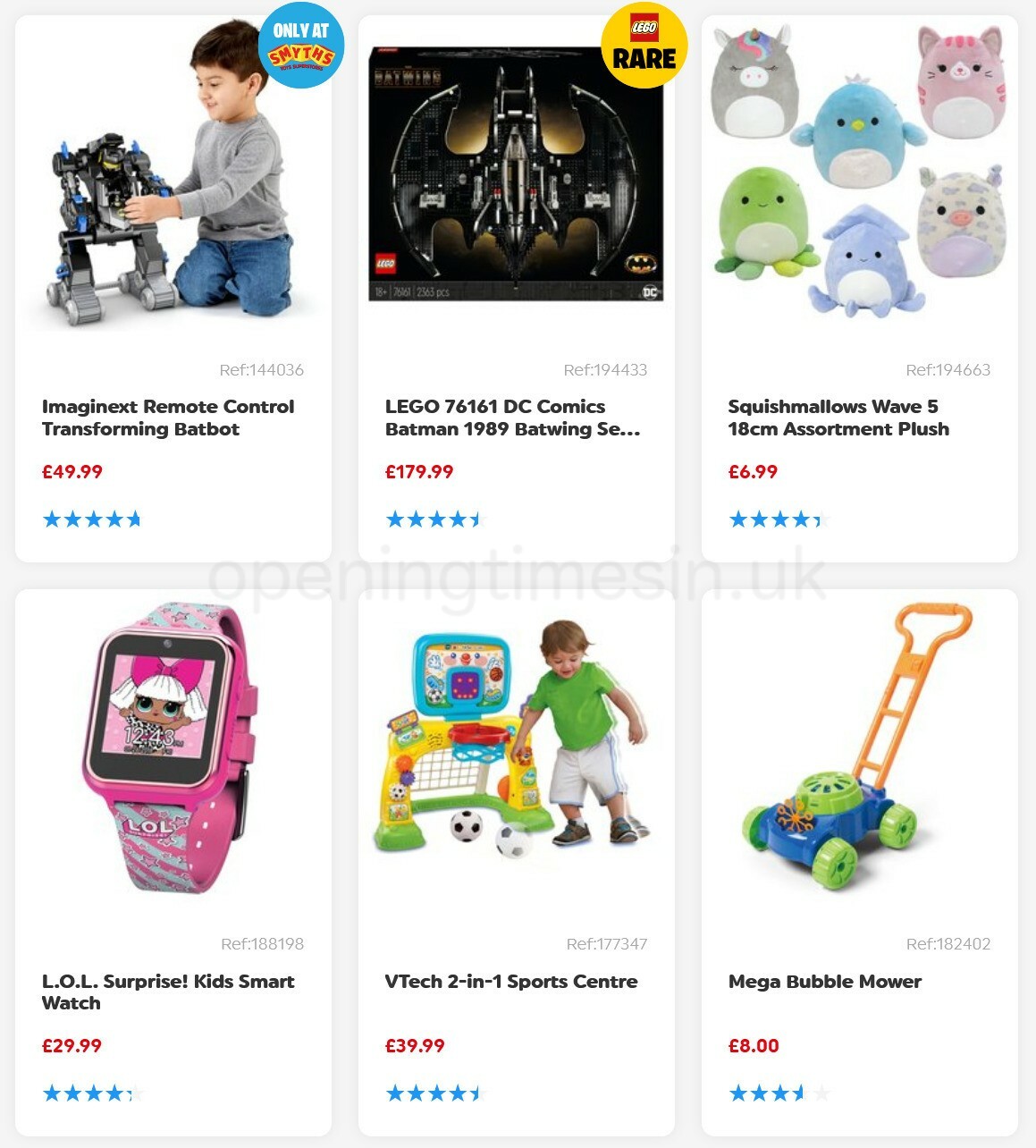 Smyths Toys Offers from 1 May