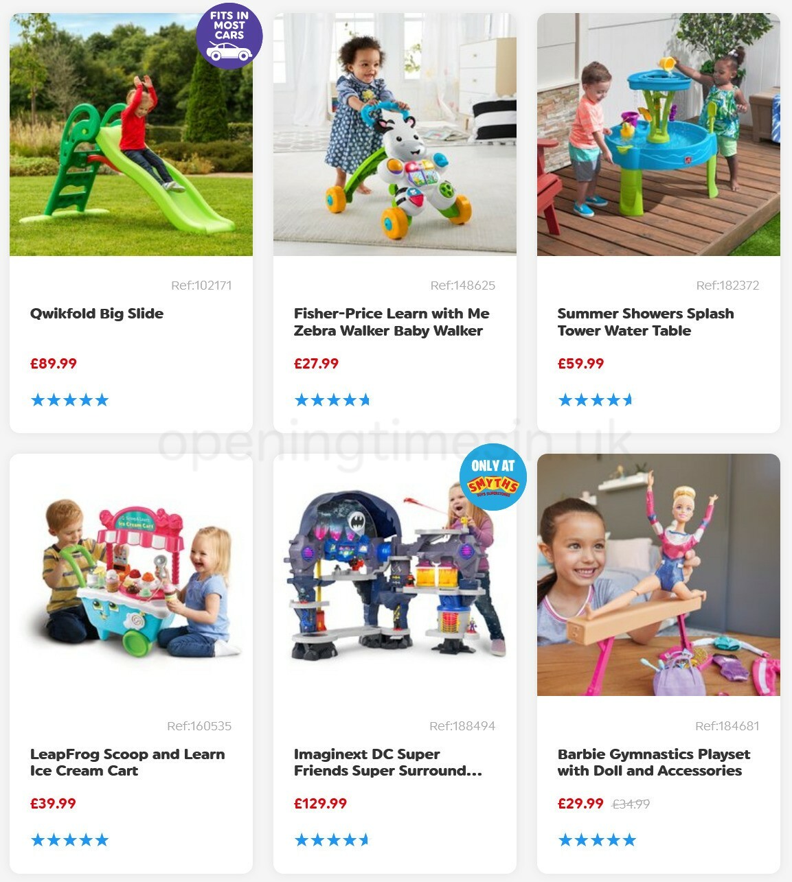 Smyths Toys Offers from 15 May