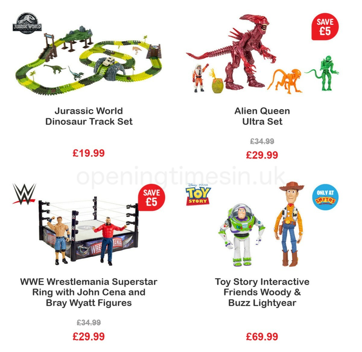 Smyths Toys Offers from 11 June