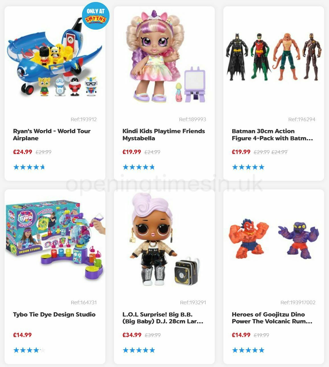 Smyths Toys Offers from 26 June