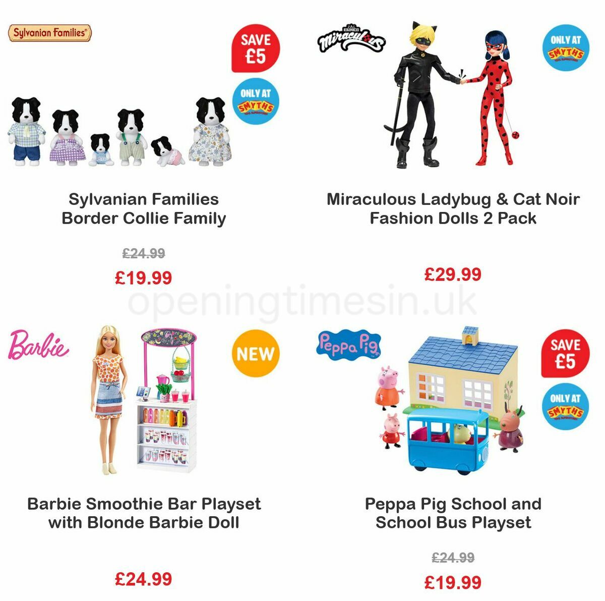 Smyths Toys Offers from 9 July