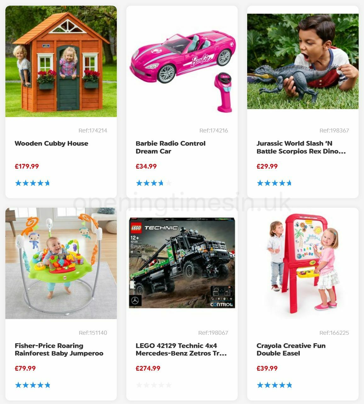 Smyths Toys Offers from 6 August