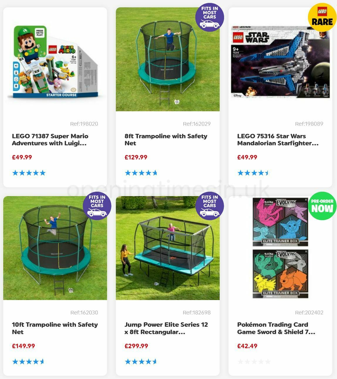Smyths Toys Offers from 6 August