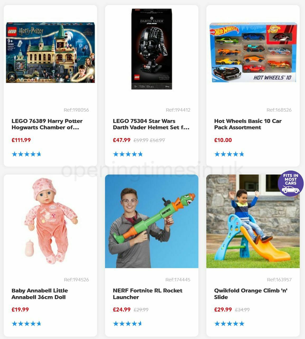 Smyths Toys Offers from 6 August