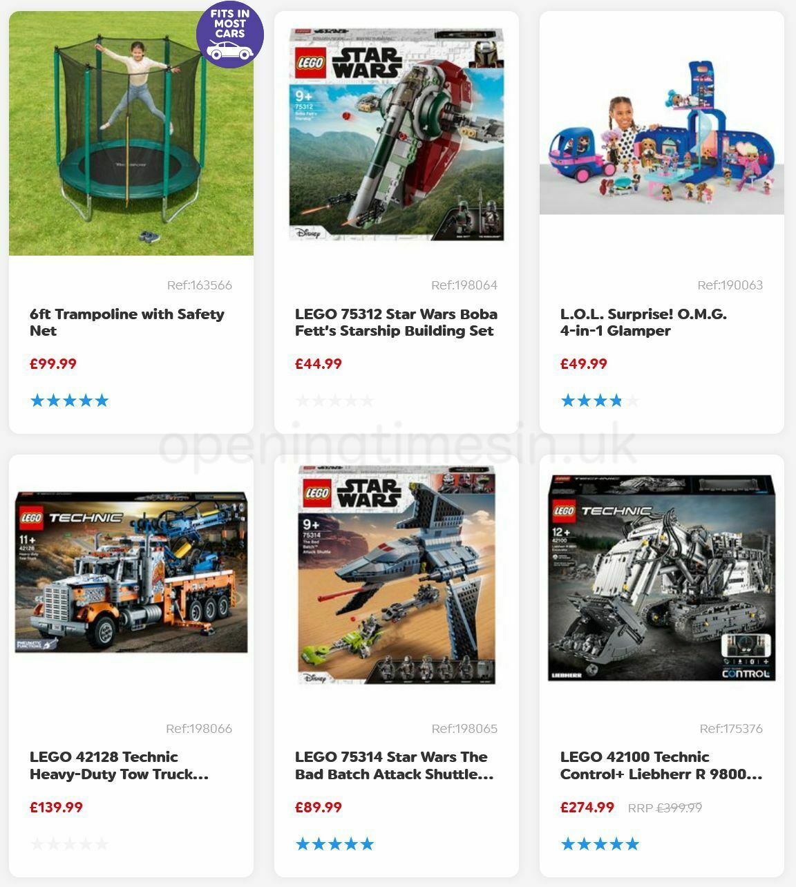 Smyths Toys Offers from 6 August