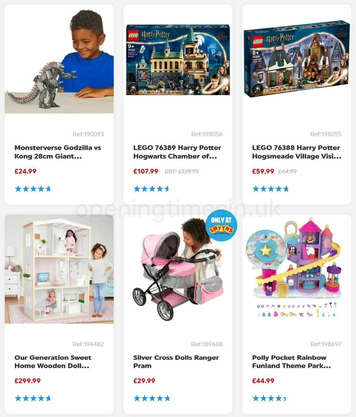 Smyths Toys Offers from 16 October