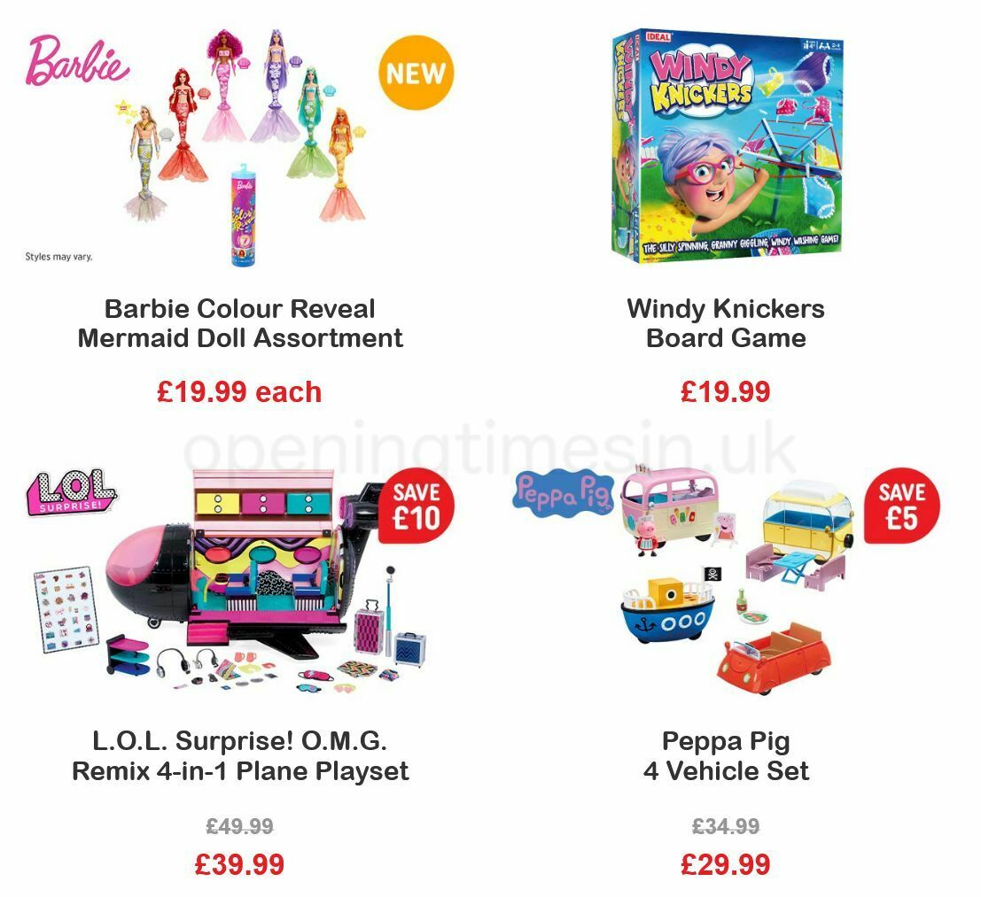 Smyths Toys Offers from 18 December
