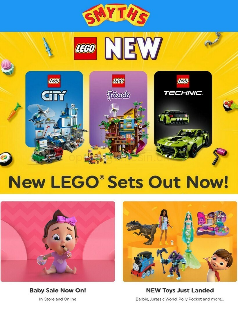 Smyths Toys Offers from January 8