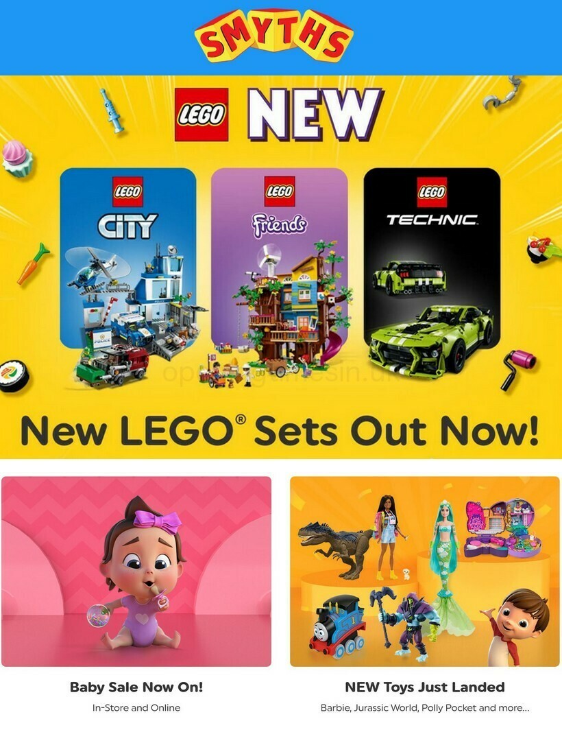 Smyths Toys Offers from 8 January