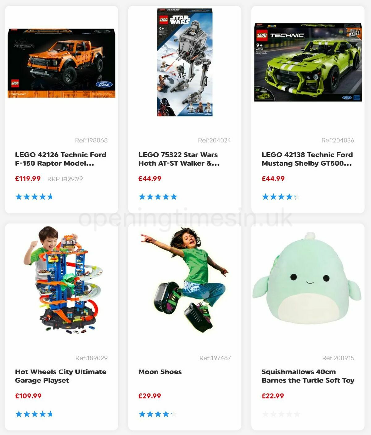 Smyths Toys Offers from 8 January