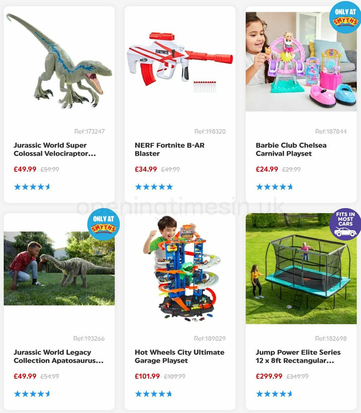 Smyths Toys Offers from 18 February