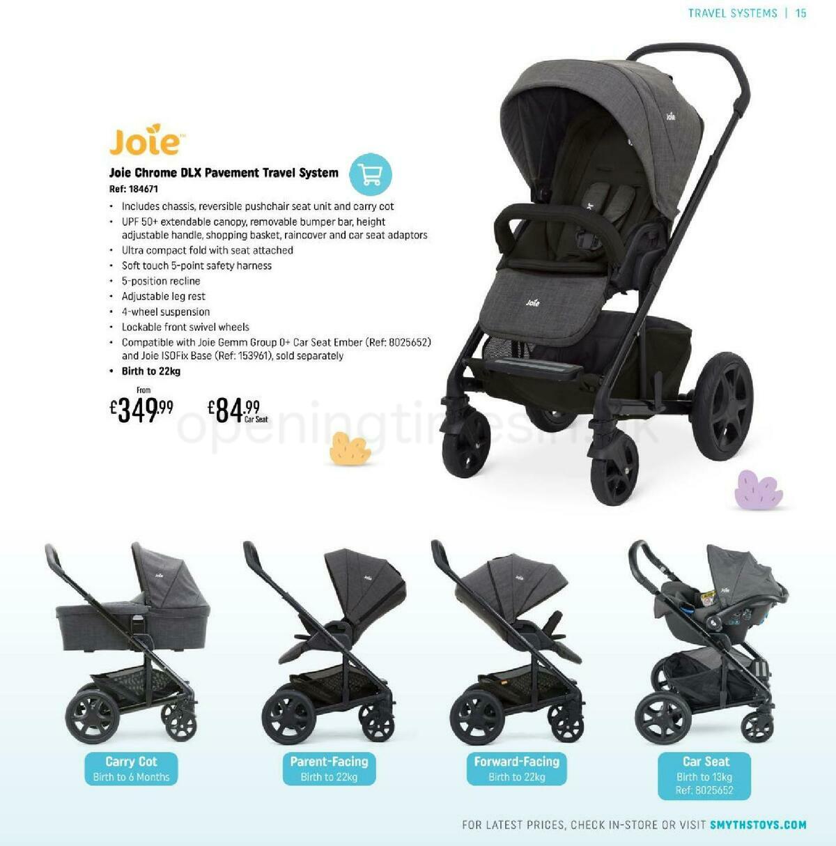 Smyths Toys Baby Catalogue Offers from 22 March