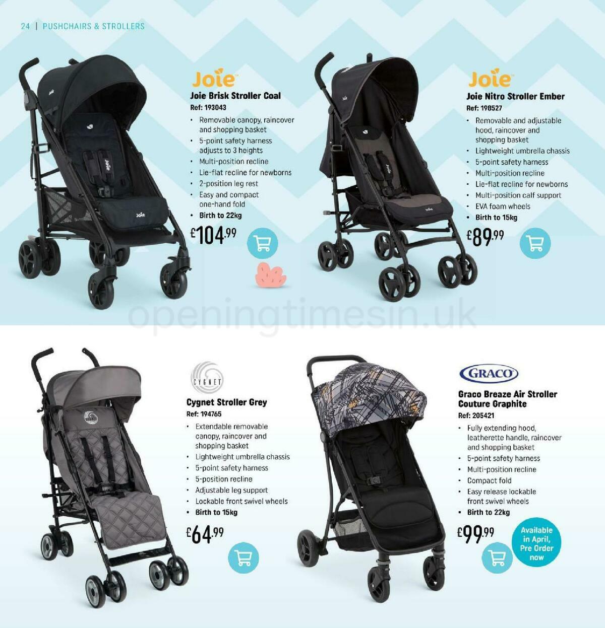 Smyths Toys Baby Catalogue Offers from 22 March