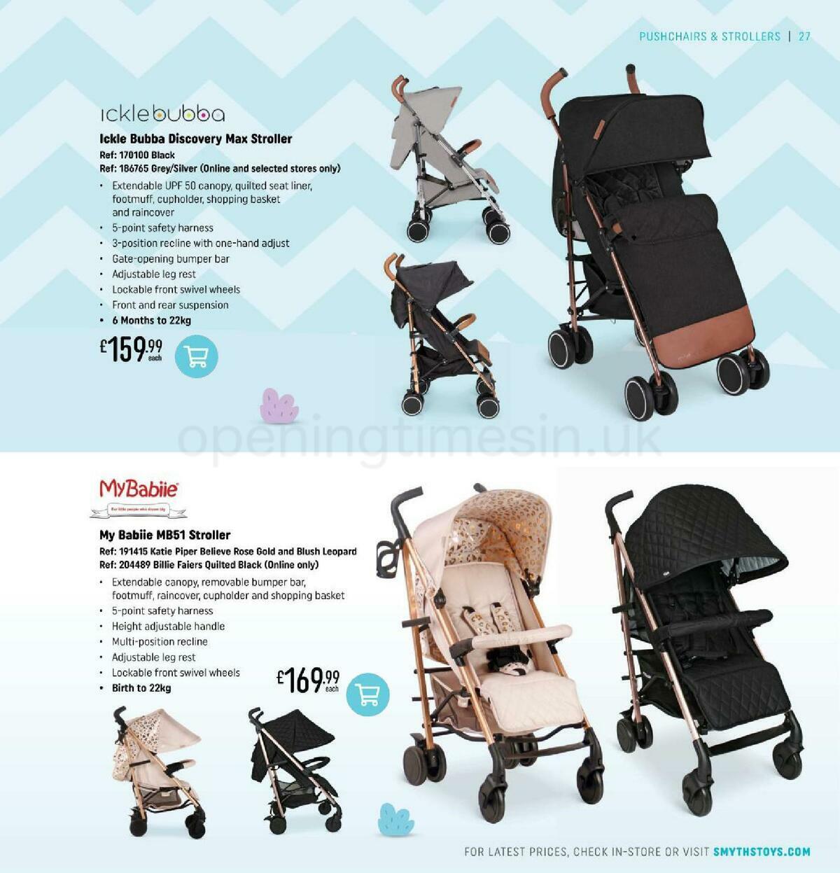 Smyths Toys Baby Catalogue Offers from 22 March