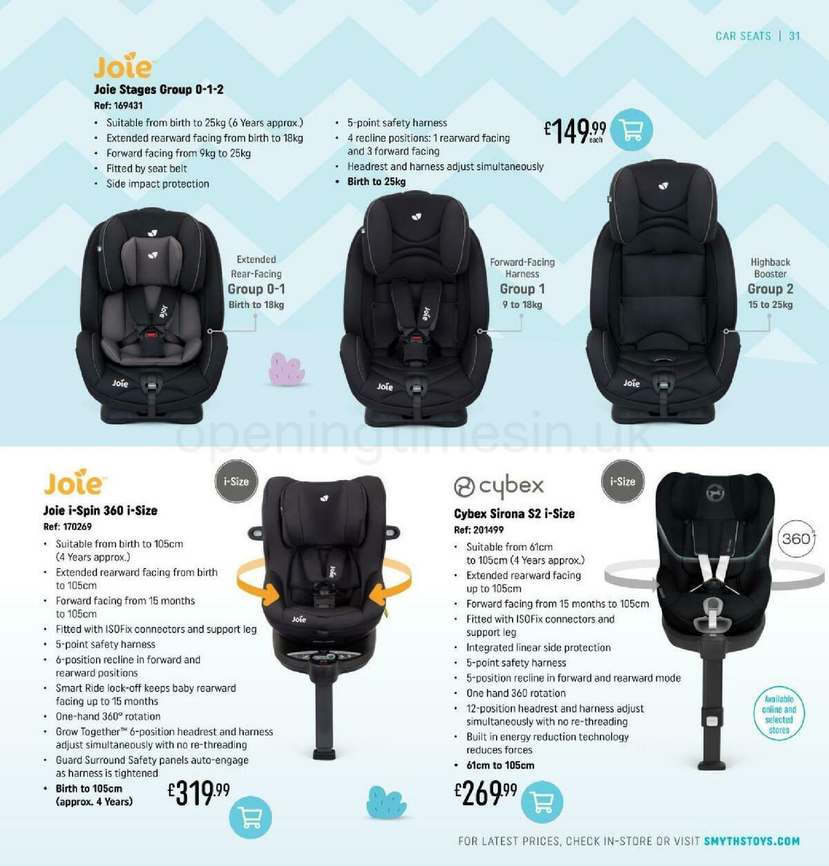 Smyths Toys Baby Catalogue Offers from 22 March