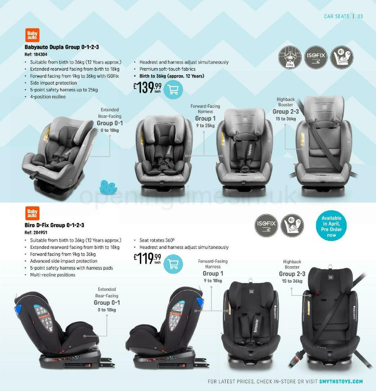 Smyths Toys Baby Catalogue Offers from 22 March