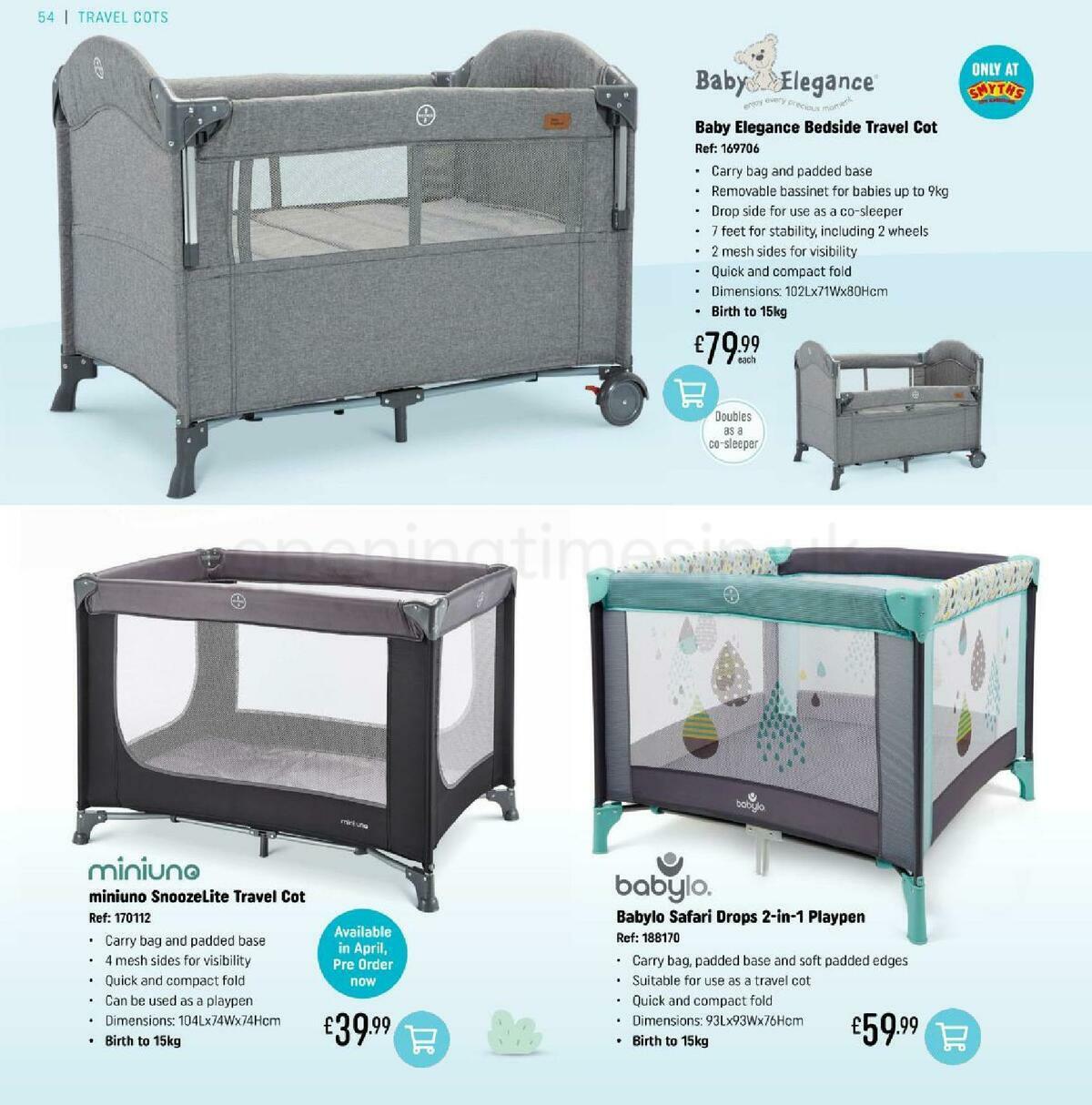 Smyths Toys Baby Catalogue Offers from 22 March