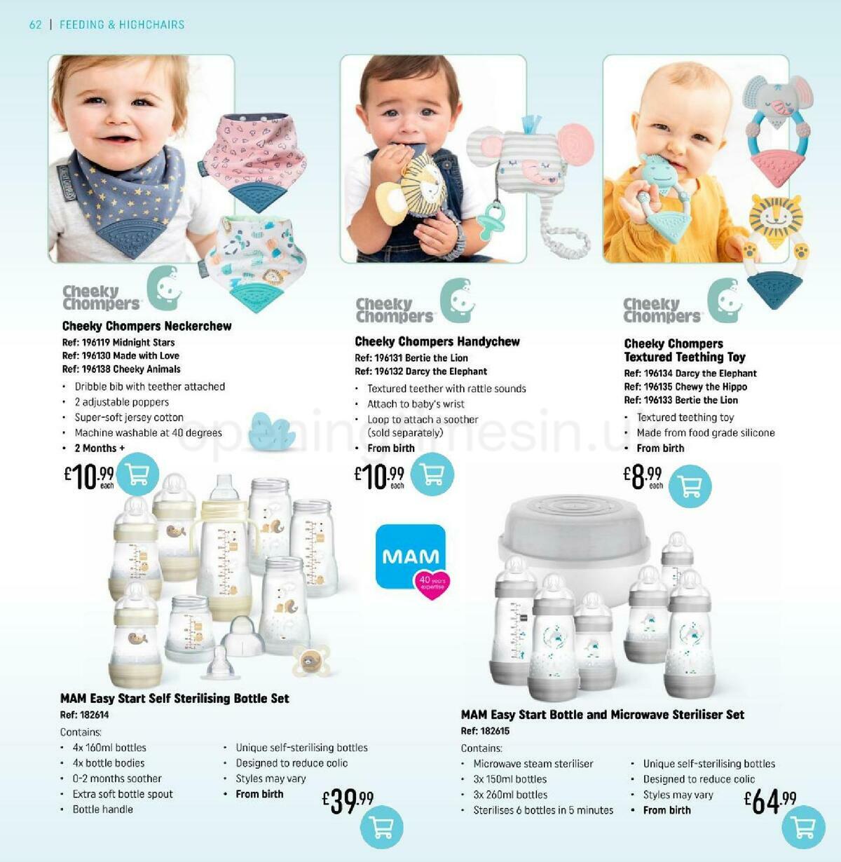 Smyths Toys Baby Catalogue Offers from 22 March