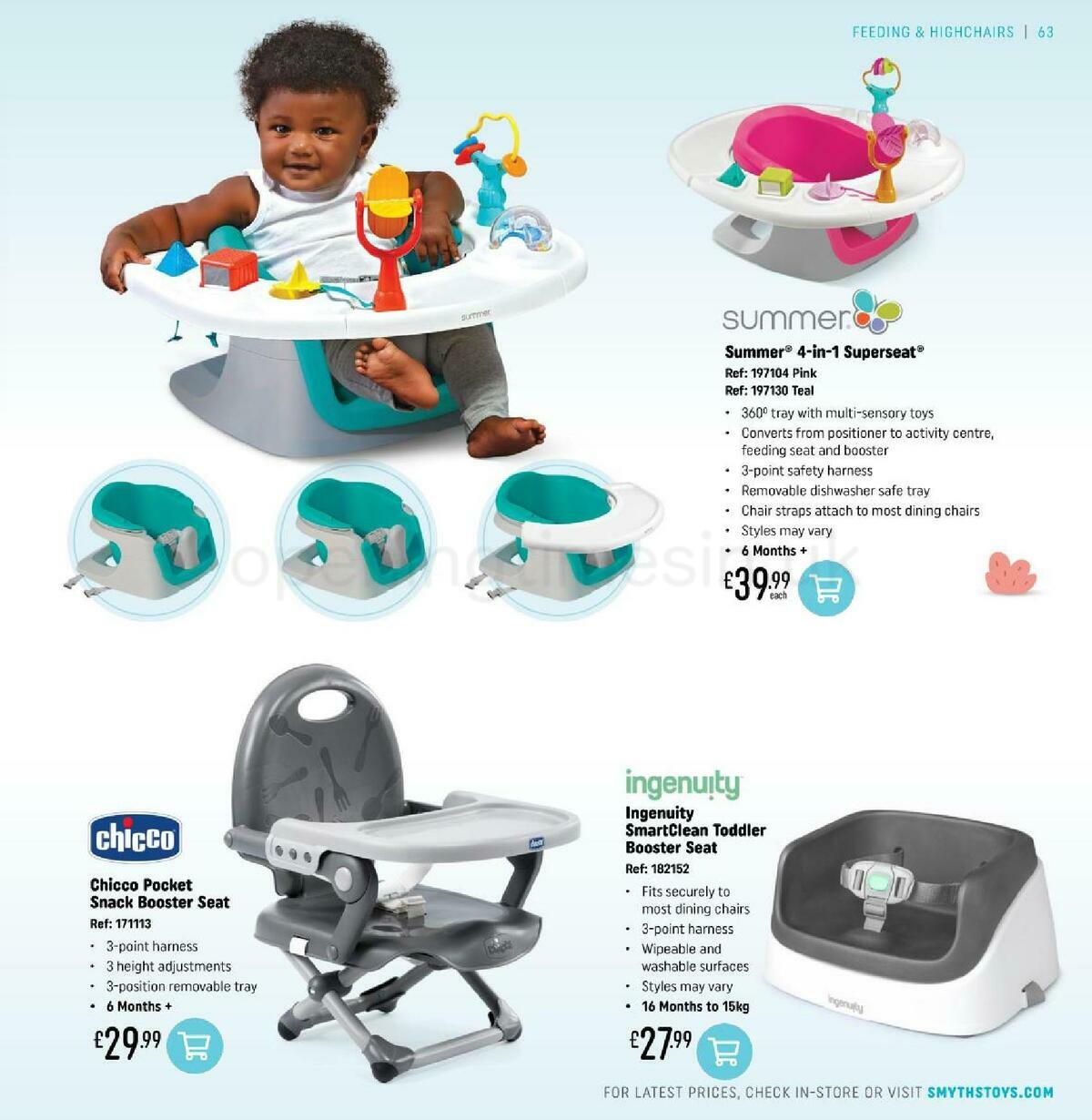Smyths Toys Baby Catalogue Offers from 22 March